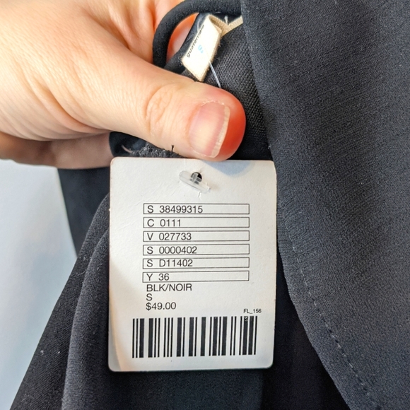 New with Tags Urban Outfitters Silence + Noise Black Strappy Tank Top Small - Picture 4 of 8